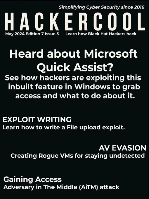 Title details for Hackercool Magazine by Hackercool Cybersecurity OPC Pvt Ltd - Available